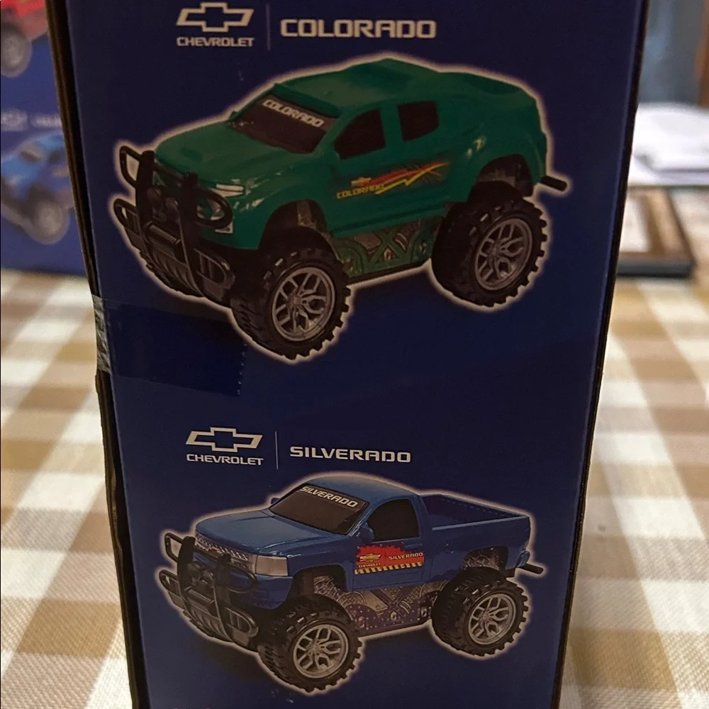 NWT Tough Truck Play Set - Red, Blue, Orange, Green